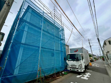 ��t�����ˎs�Ә^�� �̐V�z��ˌ��Ă̌��n�O�ώʐ^