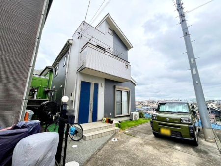 千葉県市川市曽谷4丁目の中古一戸建ての現地外観写真