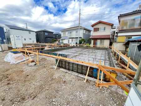 千葉県船橋市馬込西2丁目の新築一戸建ての現地外観写真