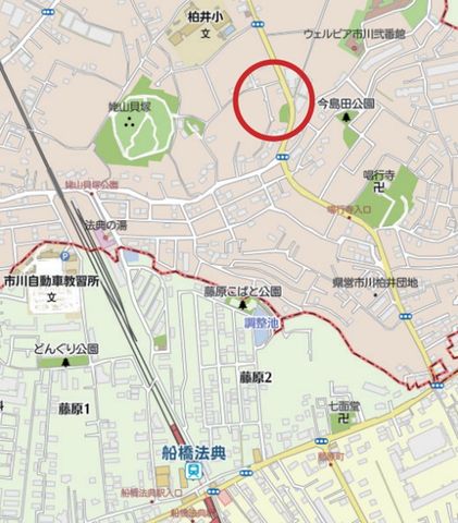 ��t���s��s���䒬1���ڂ̐V�z��ˌ��Ă̌��n�ē��}