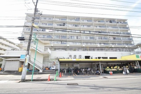 千葉県市川市鬼高3丁目の中古マンションの現地外観写真