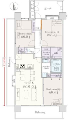 ��t���s��s�c�K5���ڂ̒��Ã}���V�����̊Ԏ��}�i�̂P�}���V�����j