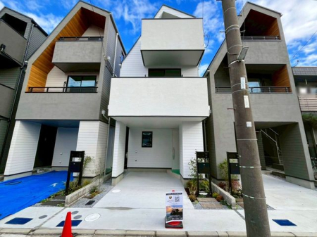 ��t���s��s�V�c2���ڂ̐V�z��ˌ��Ă̌��n�O�ώʐ^