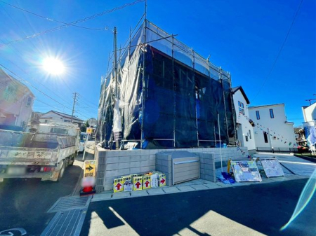 ��t���s��s�{�k��3���ڂ̐V�z��ˌ��Ă̌��n�O�ώʐ^