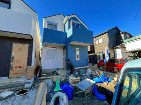 ��t���s��s���䒬1���ڂ̐V�z��ˌ��Ă̌��n�O�ώʐ^