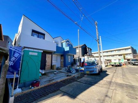 ��t���s��s���䒬1���ڂ̐V�z��ˌ��Ă̌��n�O�ώʐ^