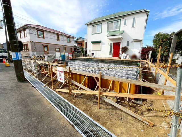 ��t���s��s����6���ڂ̐V�z��ˌ��Ă̌��n�O�ώʐ^