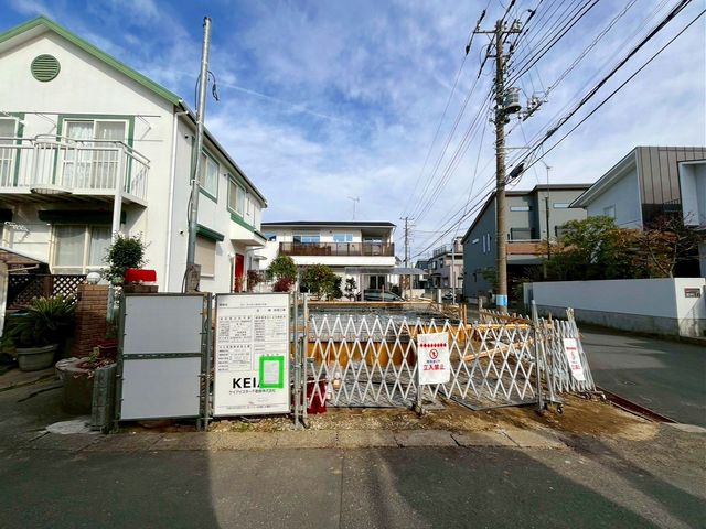 ��t���s��s����6���ڂ̐V�z��ˌ��Ă̌��n�O�ώʐ^