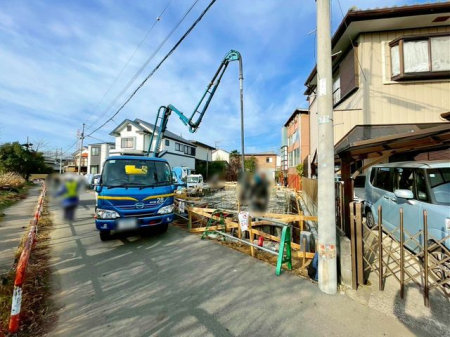 ��t�����ˎs���R �̐V�z��ˌ��Ă̌��n�O�ώʐ^