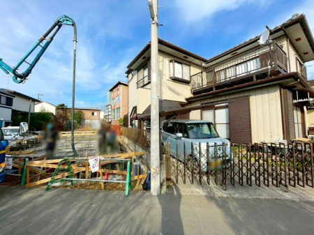 ��t�����ˎs���R �̐V�z��ˌ��Ă̌��n�O�ώʐ^