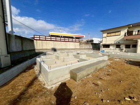 ��t�����ˎs�O���3���ڂ̐V�z��ˌ��Ă̌��n�O�ώʐ^