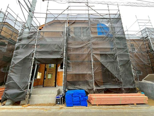 ��t���s��s����2���ڂ̐V�z��ˌ��Ă̌��n�O�ώʐ^