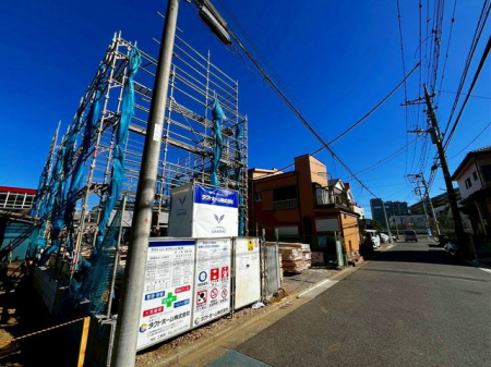 ��t�����ˎs���R �̐V�z��ˌ��Ă̌��n�O�ώʐ^