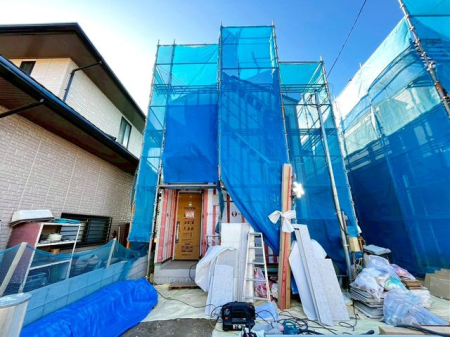 ��t���s��s�{�a�c1���ڂ̐V�z��ˌ��Ă̌��n�O�ώʐ^