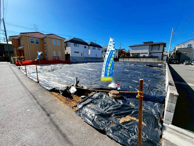 千葉県市川市菅野4丁目の土地の現地土地写真