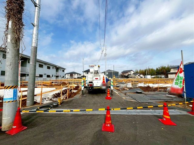 ��t���s��s��쒬3���ڂ̐V�z��ˌ��Ă̌��n�O�ώʐ^