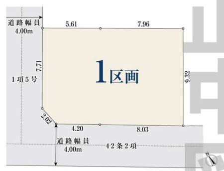 千葉県市川市宮久保2丁目の土地の間取り