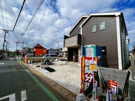 ��t�����ˎs���䒬3���ڂ̐V�z��ˌ��Ă̌��n�O�ώʐ^