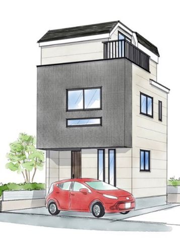 ��t���s��s�씪��2���ڂ̐V�z��ˌ��Ă̌��n�O�ώʐ^