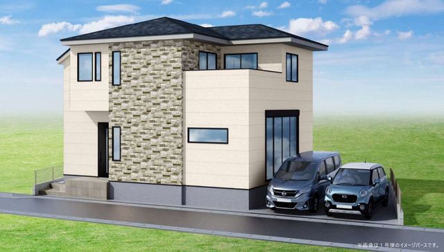 ��t�����ˎs�܍���1���ڂ̐V�z��ˌ��Ă̌��n�O�ώʐ^